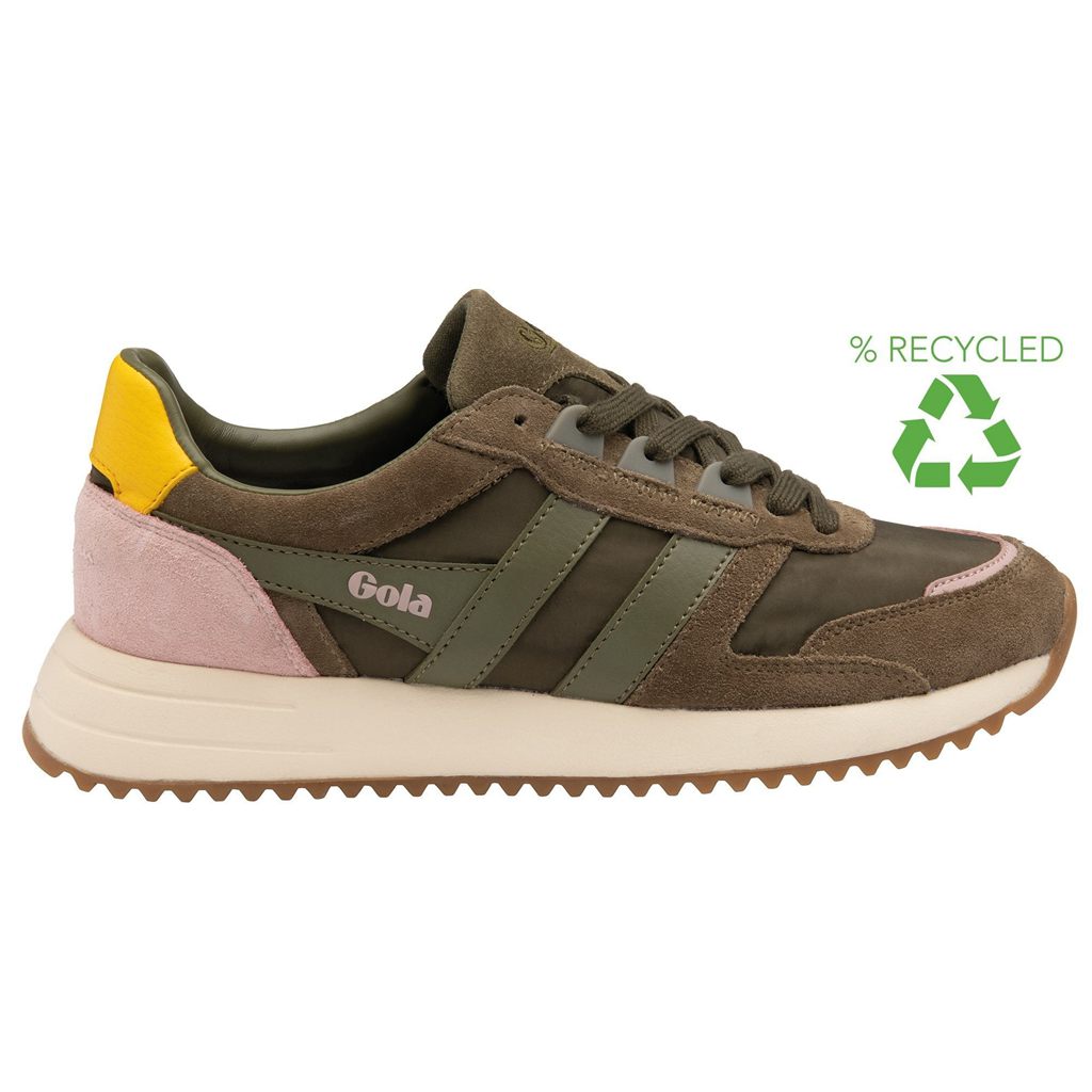 Gola Classics Chicago Sneakers Khaki Khaki Nederland | 437-BYKGUE