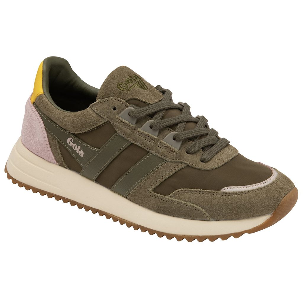 Gola Classics Chicago Sneakers Khaki Khaki Nederland | 437-BYKGUE