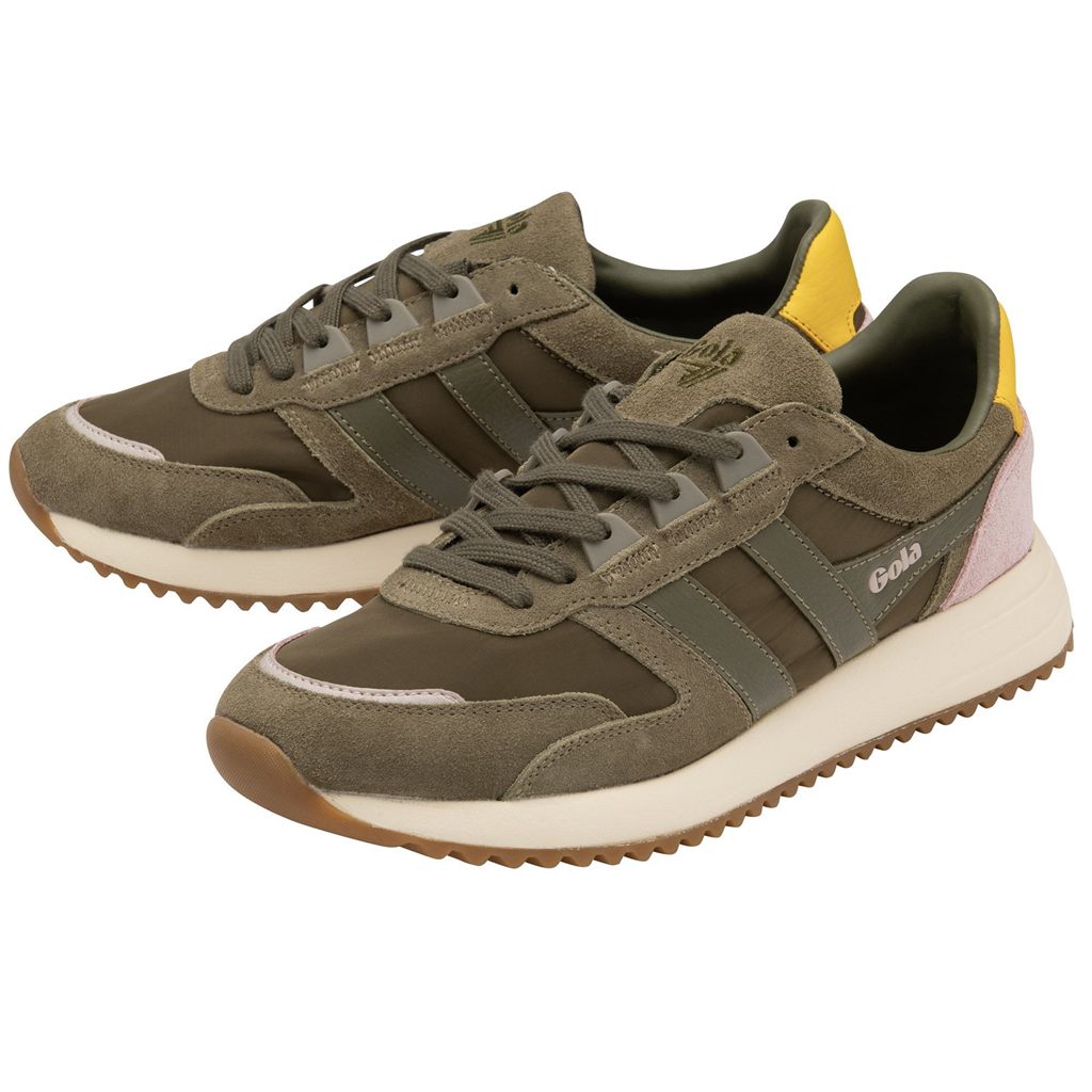 Gola Classics Chicago Sneakers Khaki Khaki Nederland | 437-BYKGUE