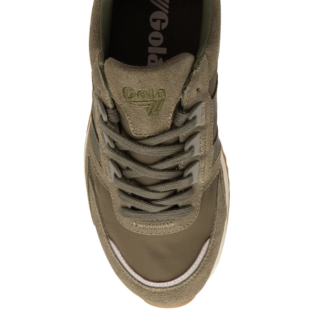 Gola Classics Chicago Sneakers Khaki Khaki Nederland | 437-BYKGUE