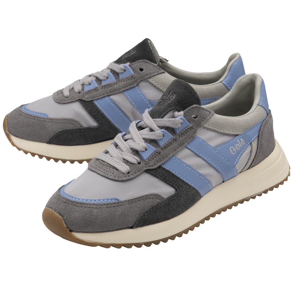 Gola Classics Chicago Sneakers Lichtgrijs Blauw Blauw Nederland | 728-YADPFS