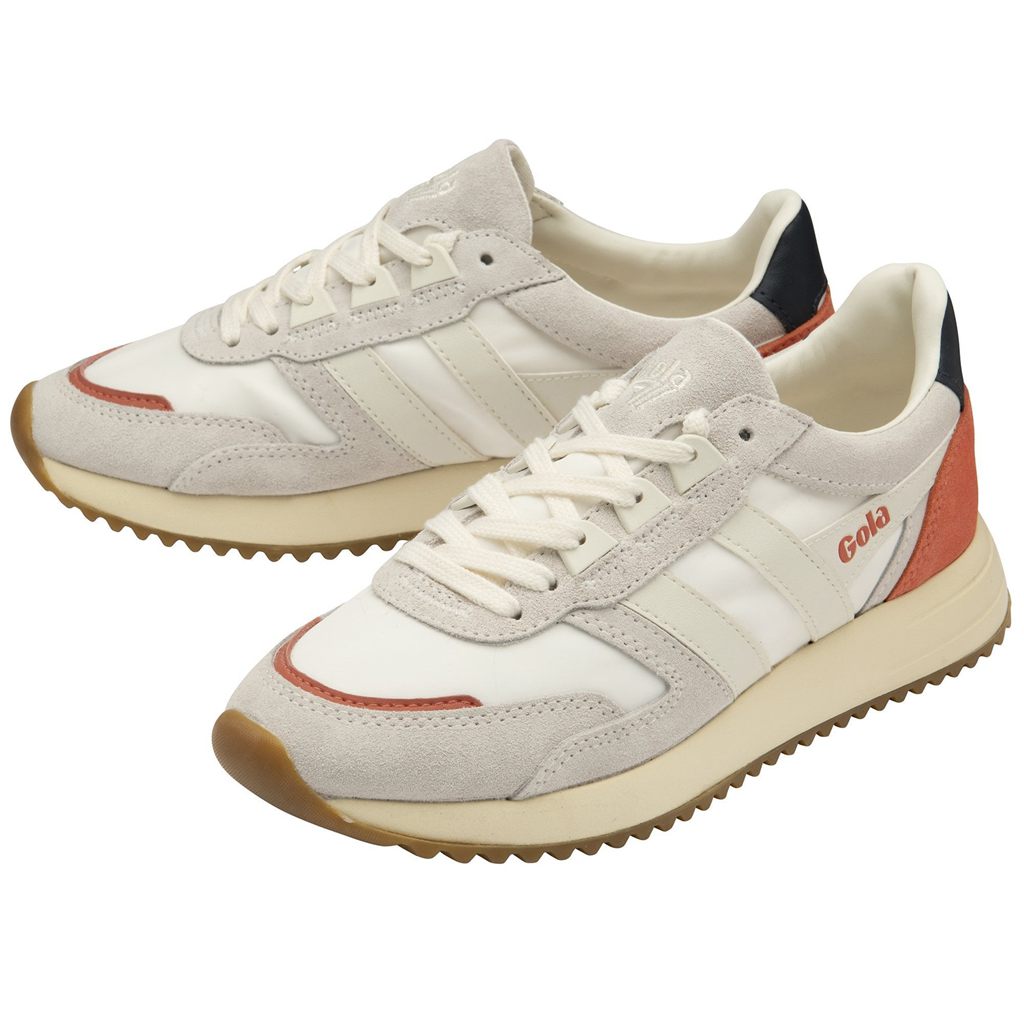Gola Classics Chicago Sneakers Wit Donkerblauw Nederland | 231-MVHYTQ