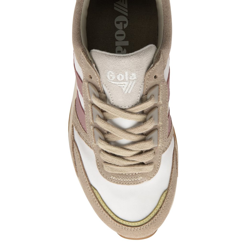 Gola Classics Chicago Sneakers Wit Grijs Roze Nederland | 754-CIPJMZ