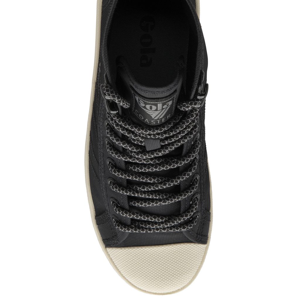 Gola Classics Coaster Peak High Hiker Sneakers Zwart Wit Nederland | 267-EUYARX