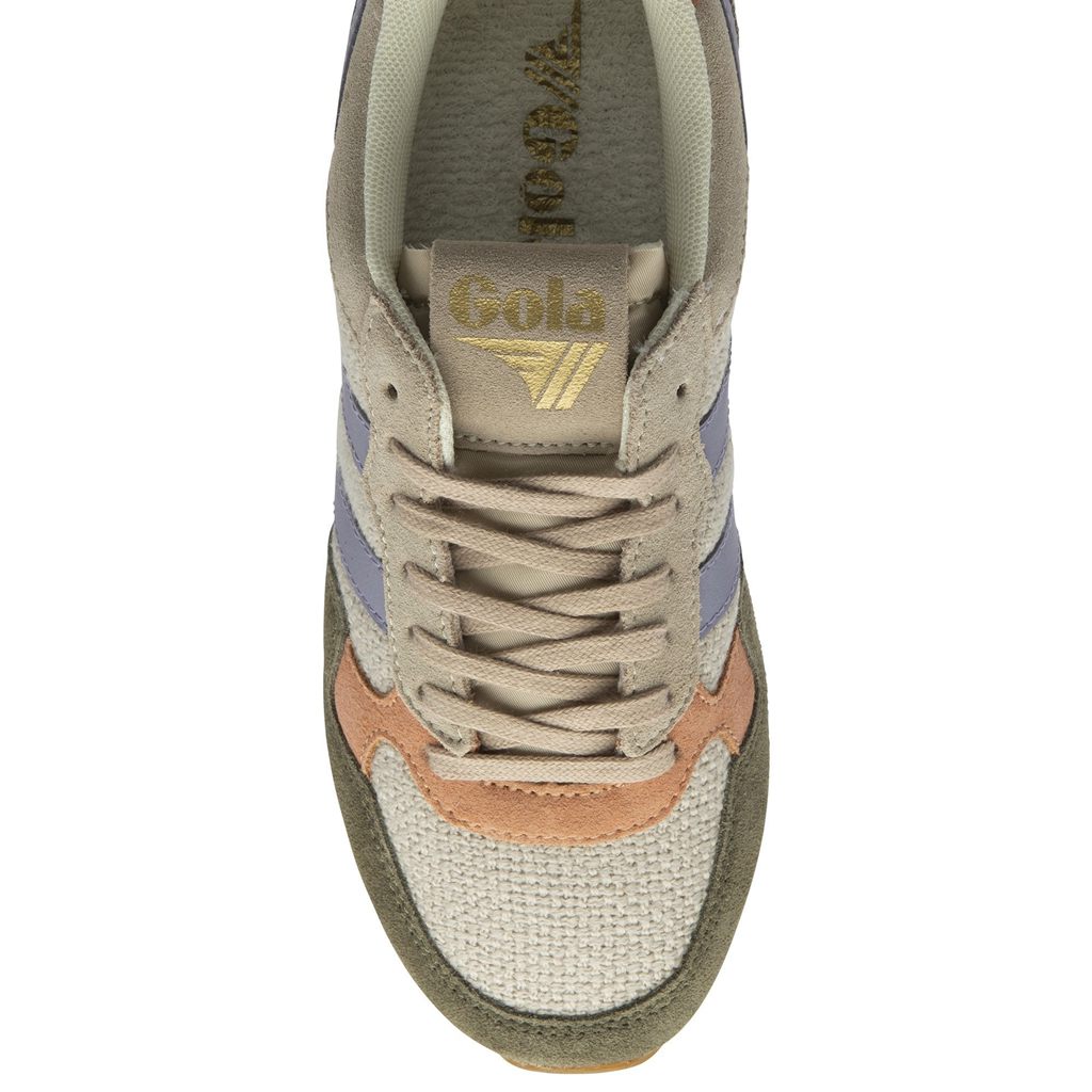 Gola Classics Colorado Sneakers Khaki Lavendel Nederland | 035-RCUPWM