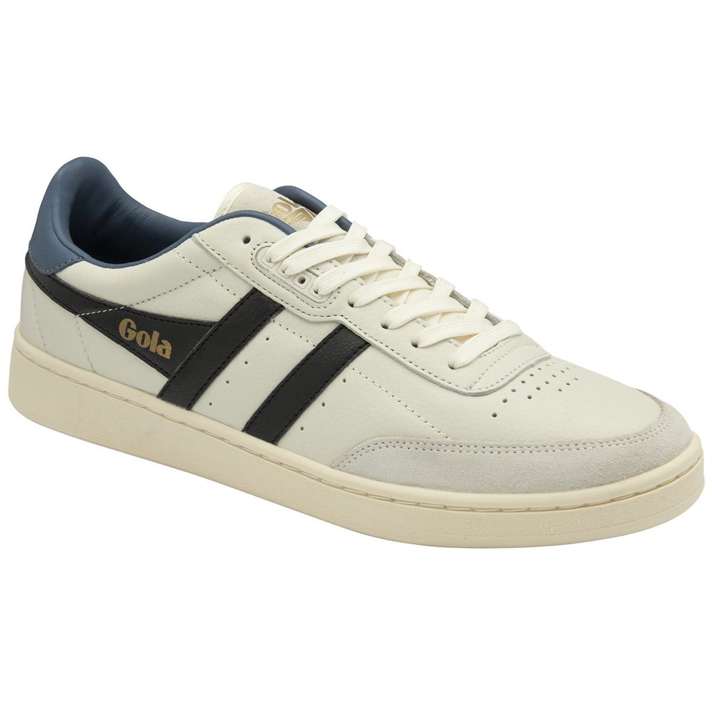 Gola Classics Contact Leather Sneakers Wit Zwart Nederland | 167-GXNZPJ