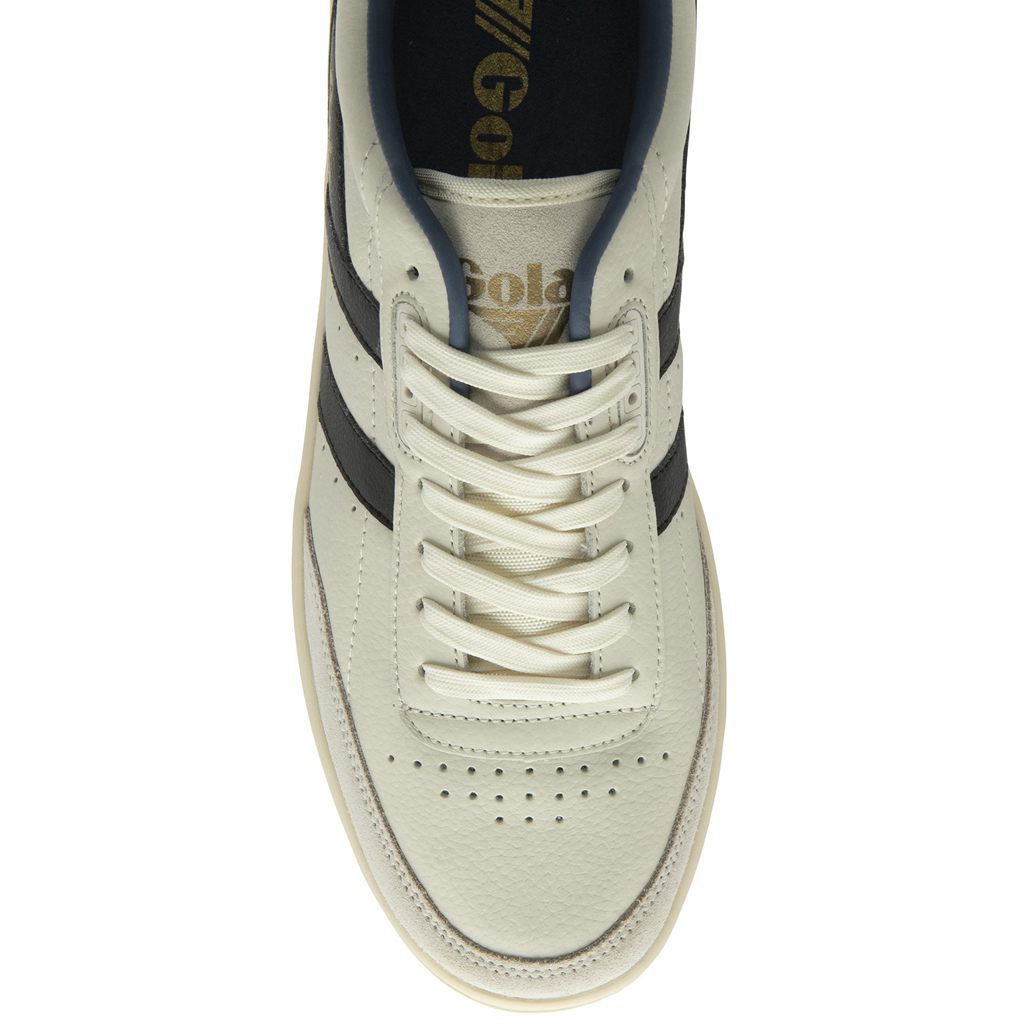 Gola Classics Contact Leather Sneakers Wit Zwart Nederland | 167-GXNZPJ