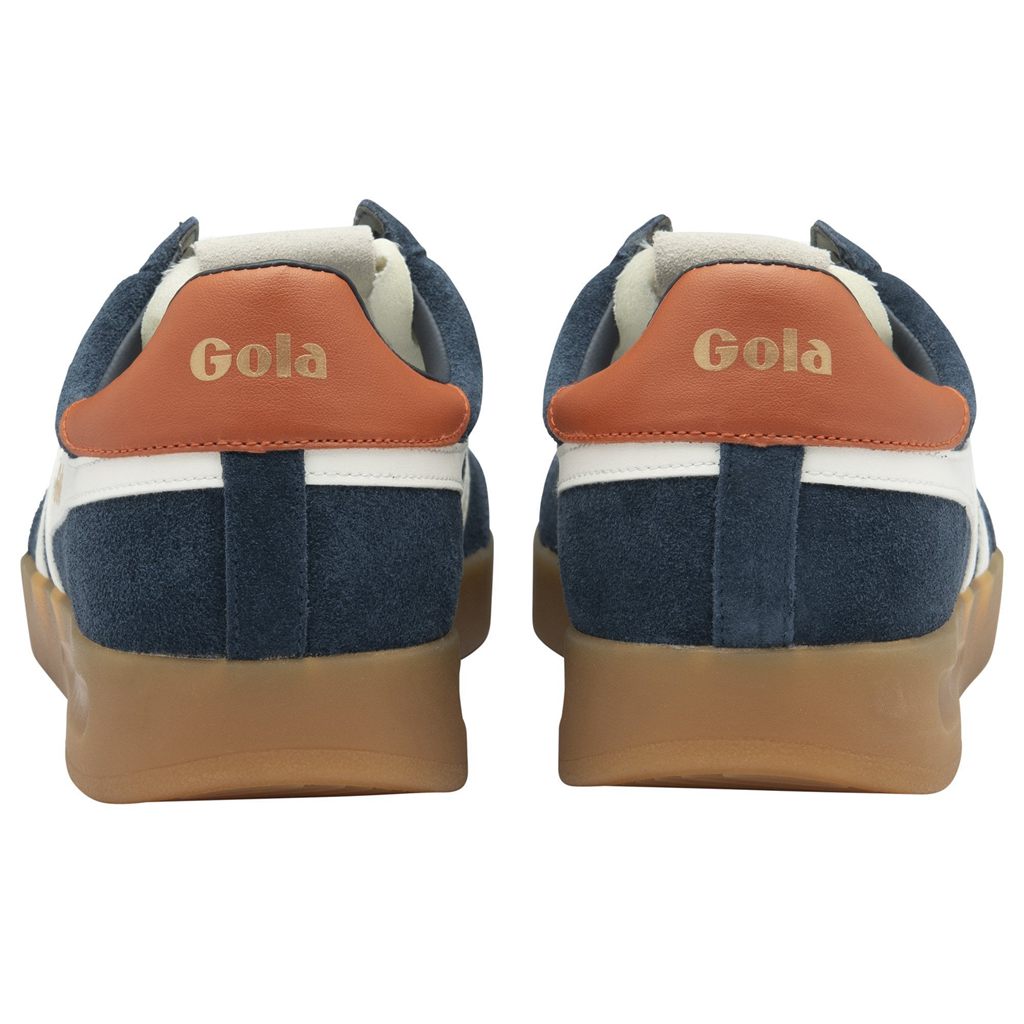 Gola Classics Cyclone Sneakers Donkerblauw Wit Oranje Nederland | 907-LQVENC