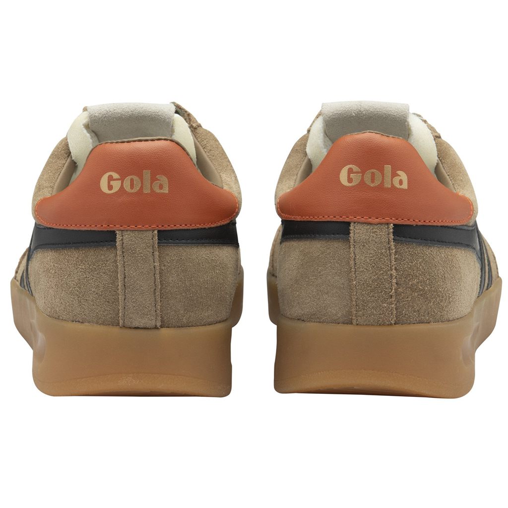 Gola Classics Cyclone Sneakers Zwart Oranje Nederland | 052-JYKSLB