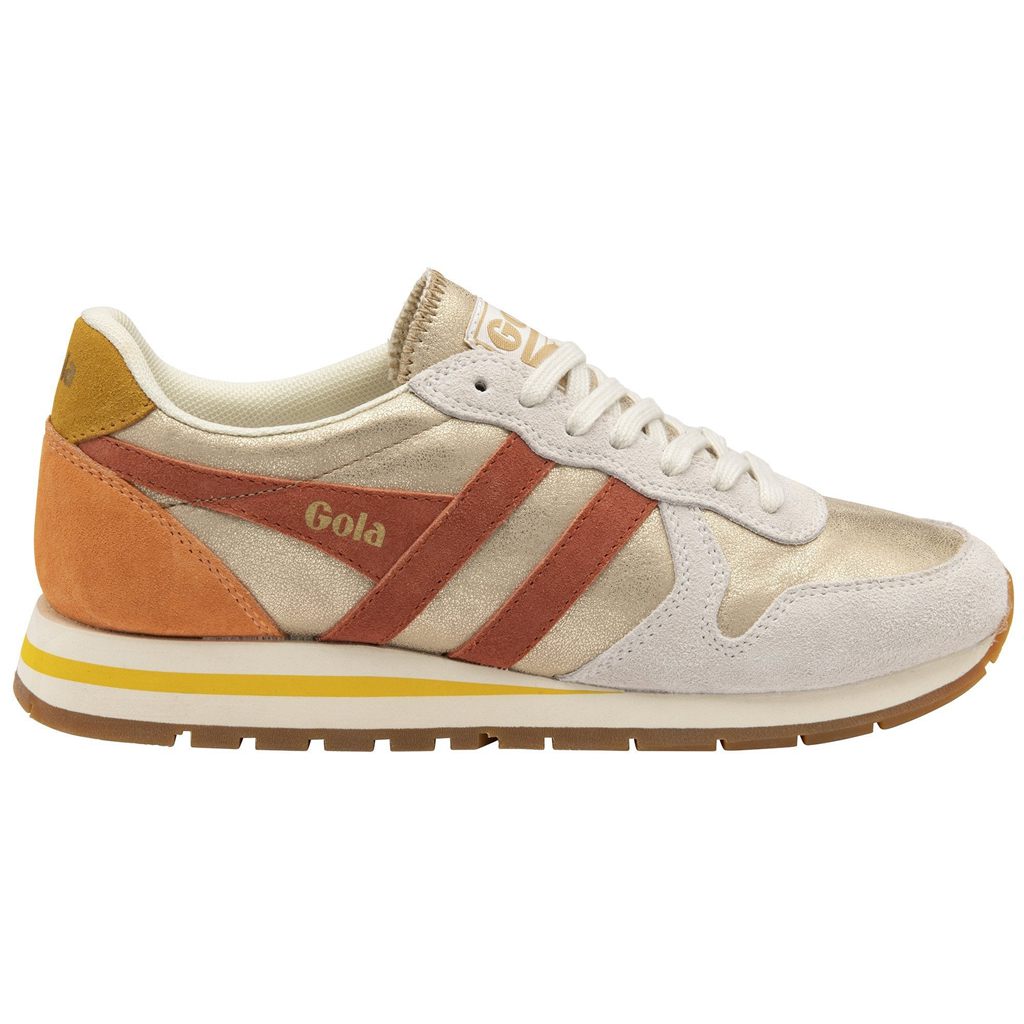 Gola Classics Daytona Blaze Sneakers Goud Oranje Nederland | 349-ZLGEJI