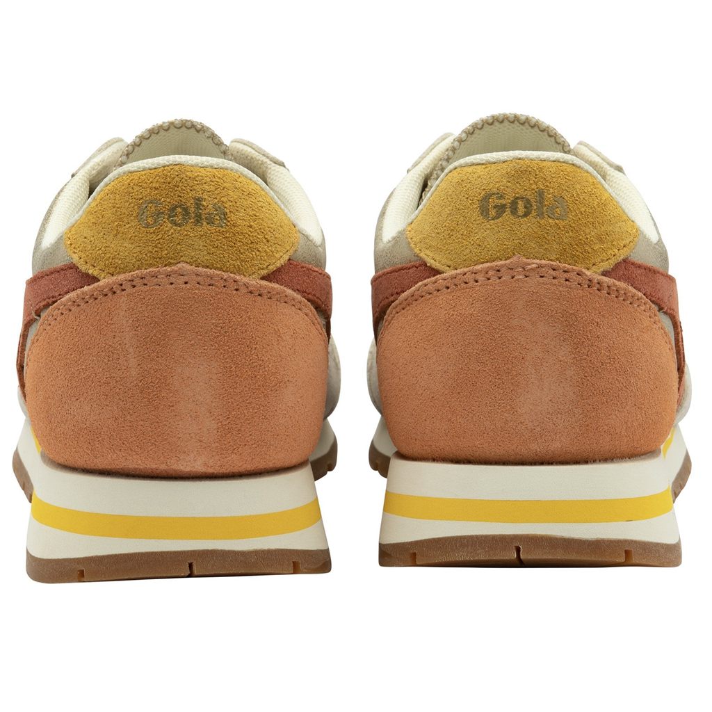 Gola Classics Daytona Blaze Sneakers Goud Oranje Nederland | 349-ZLGEJI