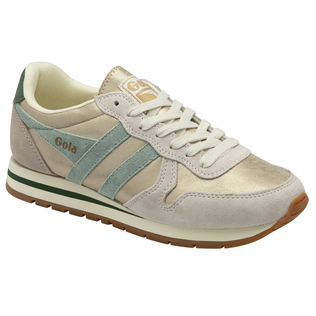 Gola Classics Daytona Blaze Sneakers Goud Groen Nederland | 846-QMYLPD