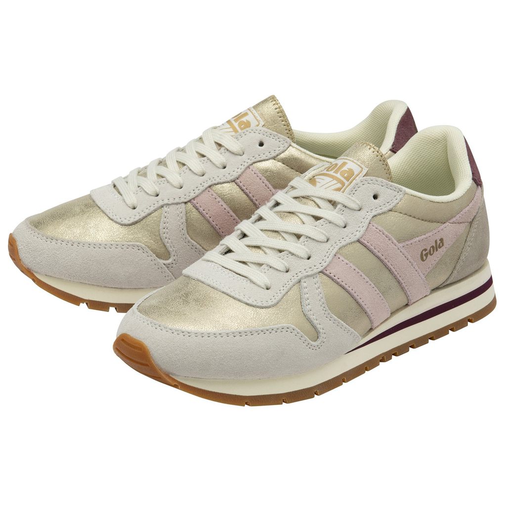 Gola Classics Daytona Blaze Sneakers Goud Roze Nederland | 160-QGJXHW