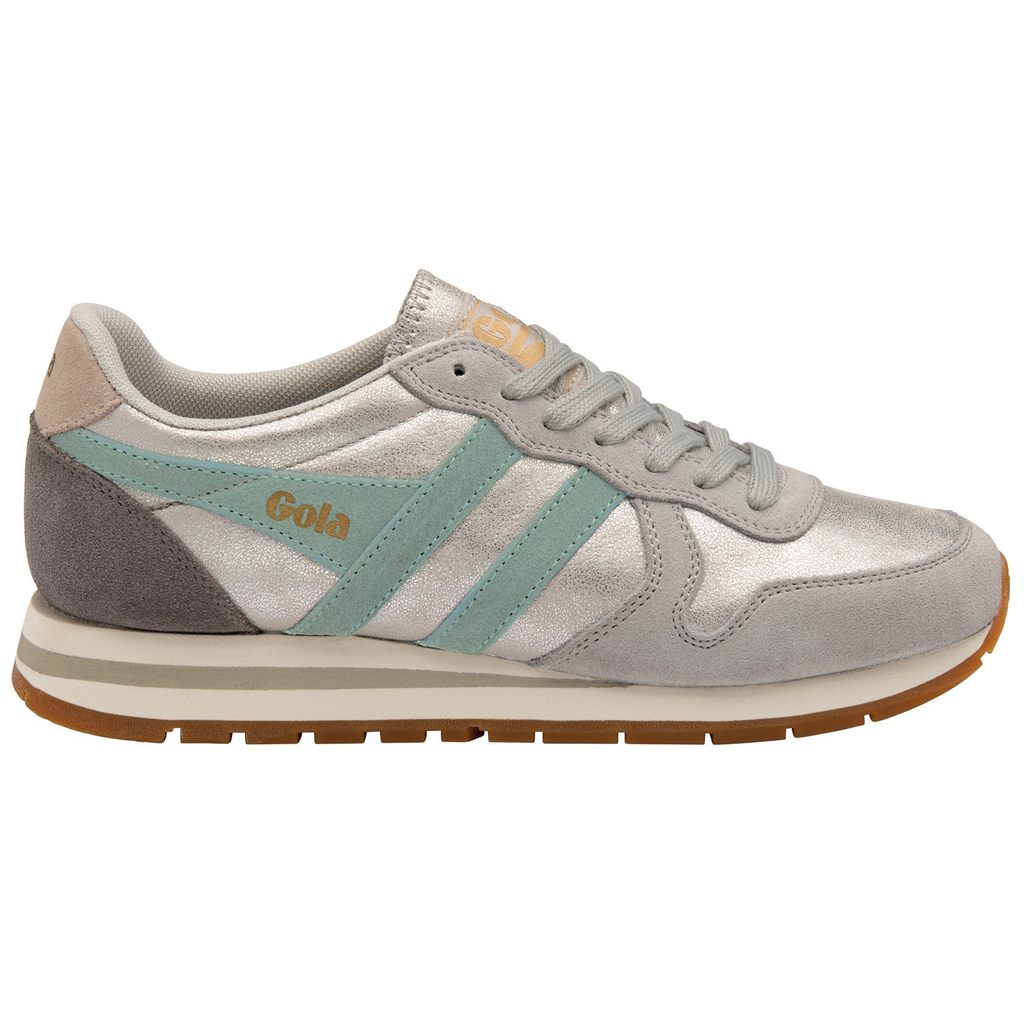 Gola Classics Daytona Blaze Sneakers Zilver Groen Grijs Nederland | 609-PDUNYQ