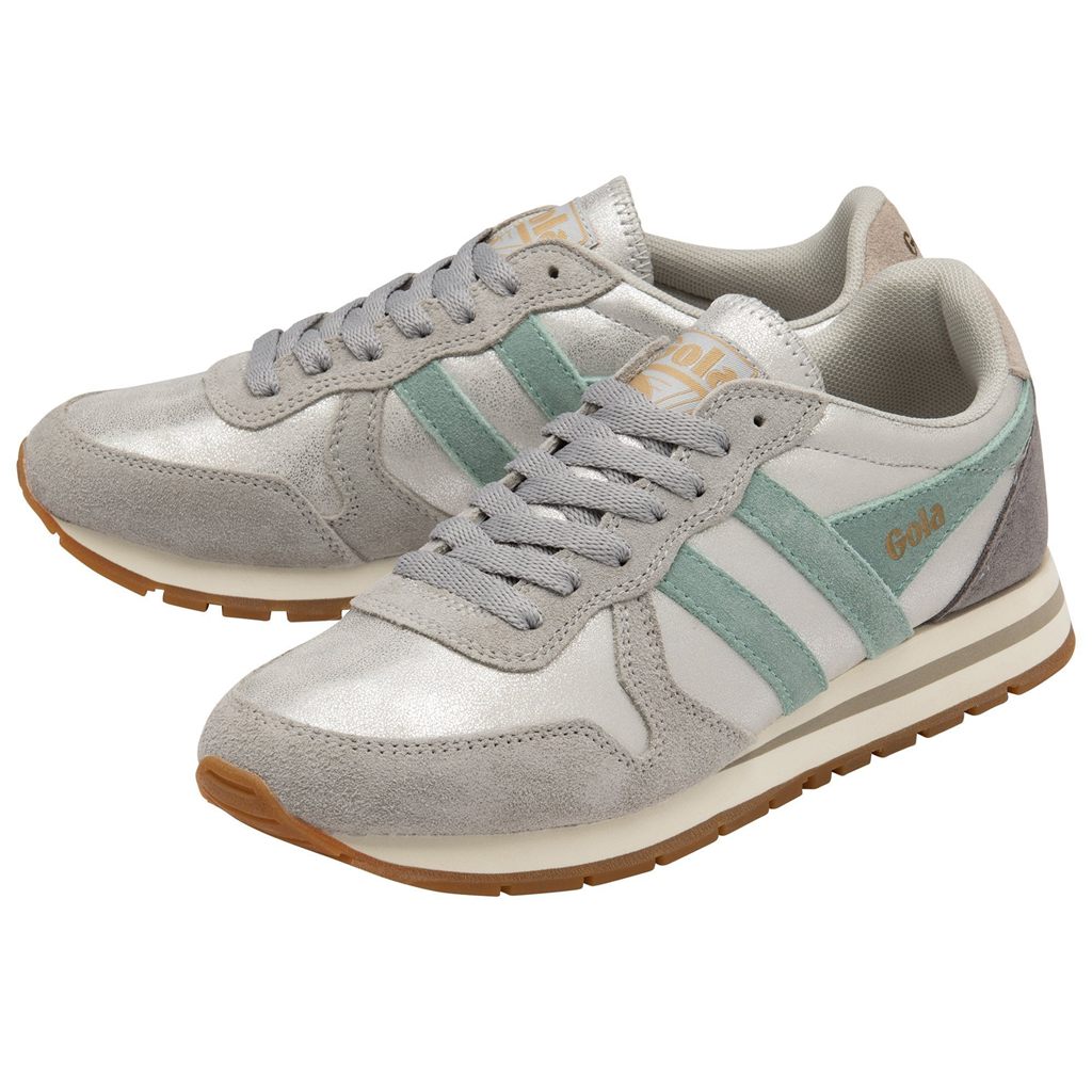 Gola Classics Daytona Blaze Sneakers Zilver Groen Grijs Nederland | 609-PDUNYQ
