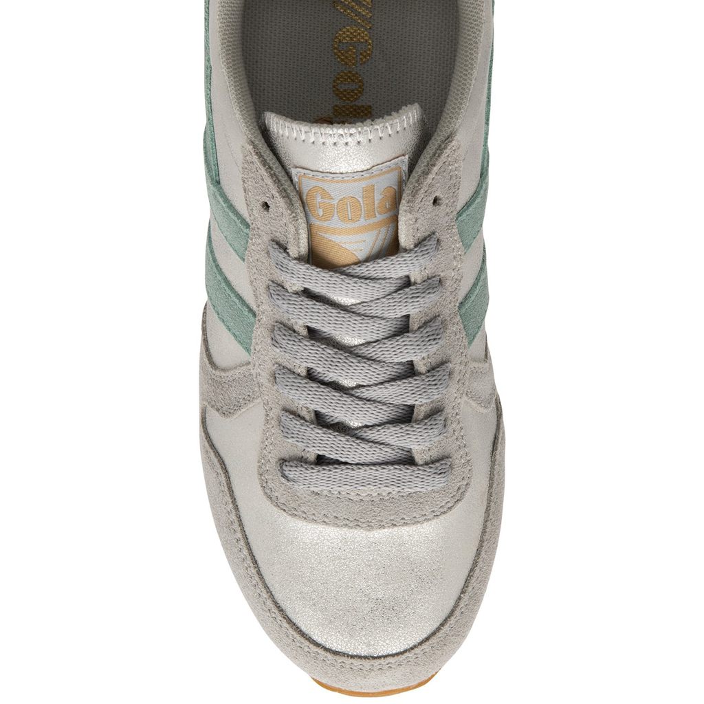 Gola Classics Daytona Blaze Sneakers Zilver Groen Grijs Nederland | 609-PDUNYQ
