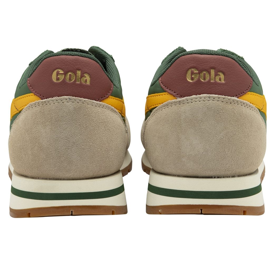 Gola Classics Daytona Chute Sneakers Evergreen Bone Sun Nederland | 681-WDEOYI