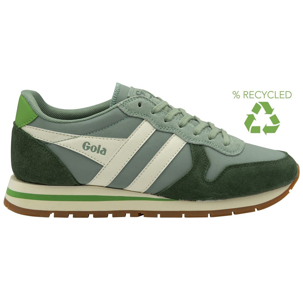 Gola Classics Daytona Chute Sneakers Groen Wit Nederland | 054-ZHXGJM