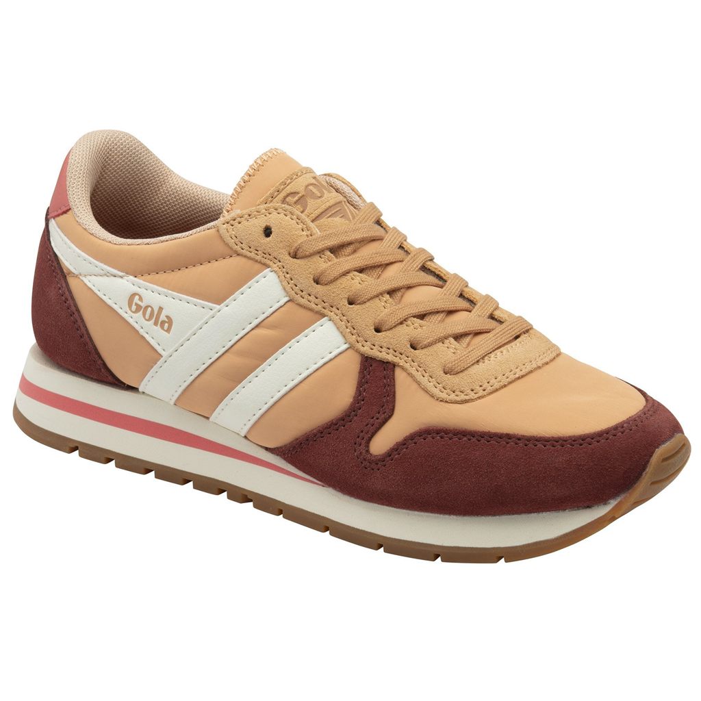 Gola Classics Daytona Chute Sneakers Rood Wit Nederland | 561-ETRJQL