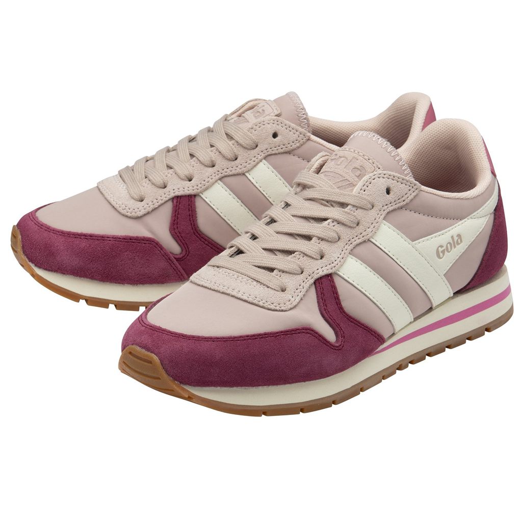 Gola Classics Daytona Chute Sneakers Roze Wit Nederland | 173-FUCJBW