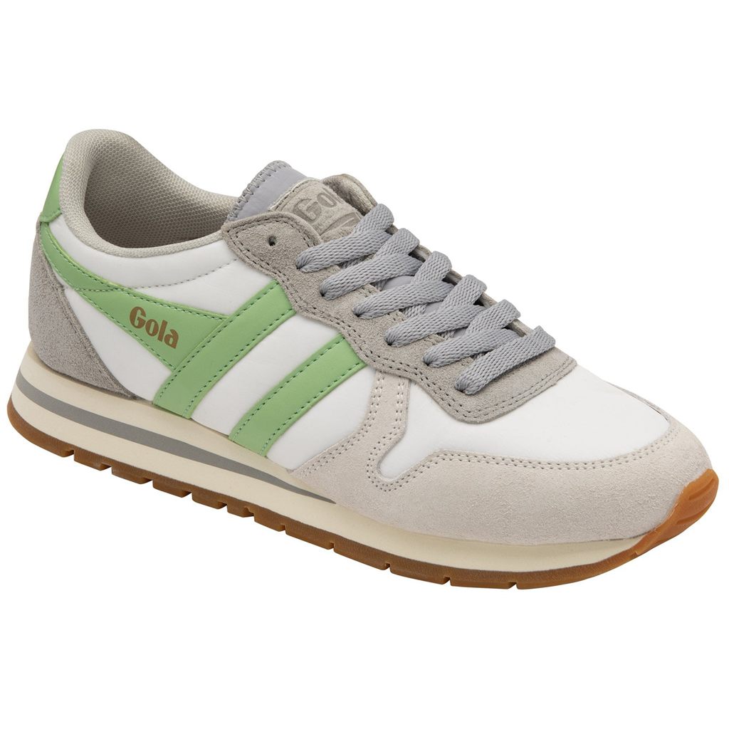 Gola Classics Daytona Chute Sneakers Wit Lichtgrijs Groen Nederland | 430-GVBMIO