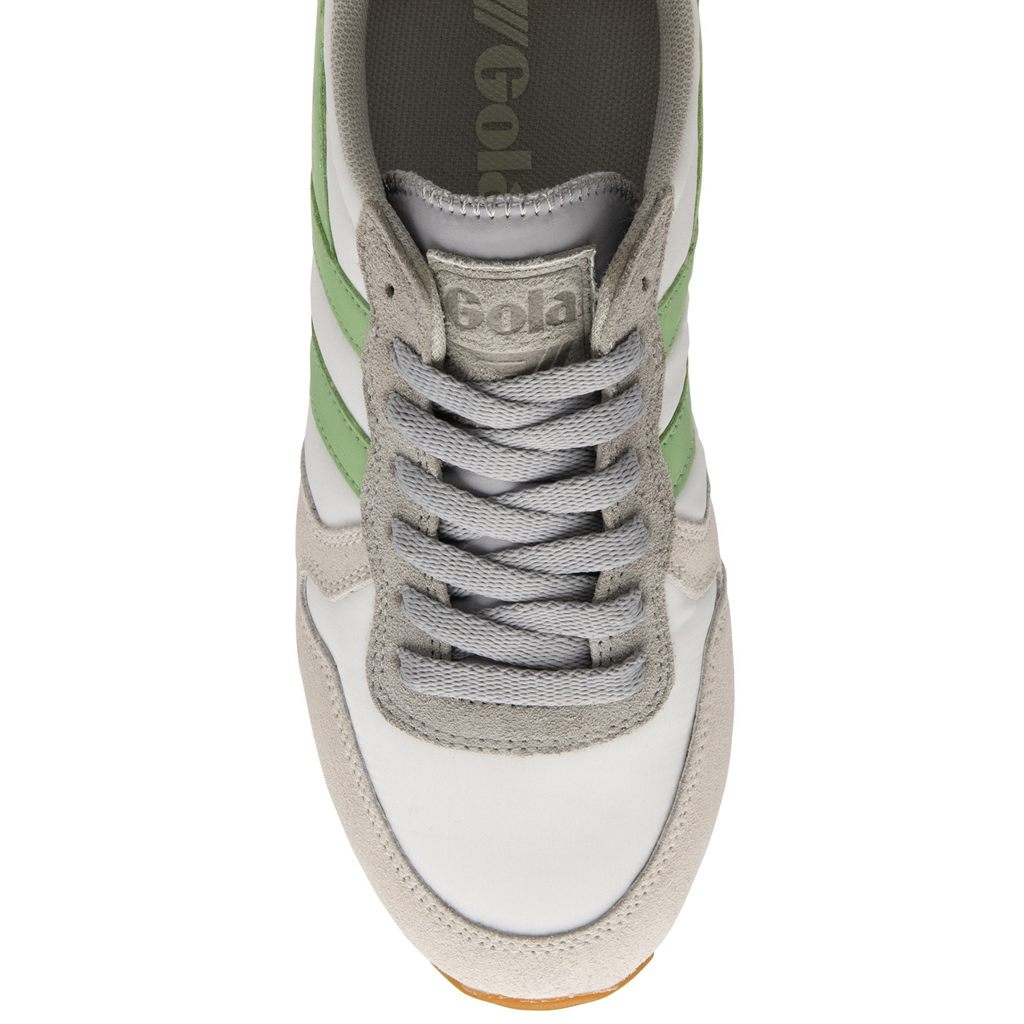 Gola Classics Daytona Chute Sneakers Wit Lichtgrijs Groen Nederland | 430-GVBMIO