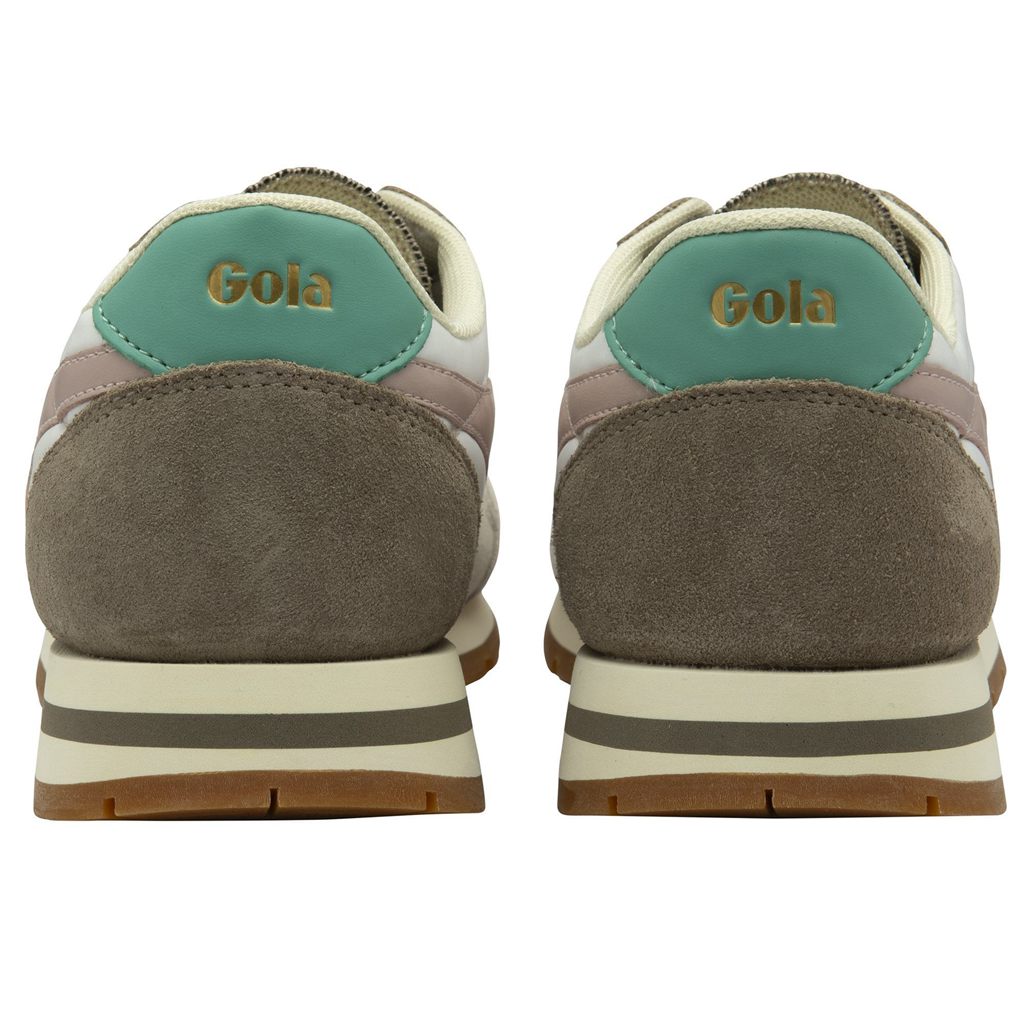 Gola Classics Daytona Chute Sneakers Wit Roze Nederland | 142-QDOPKH