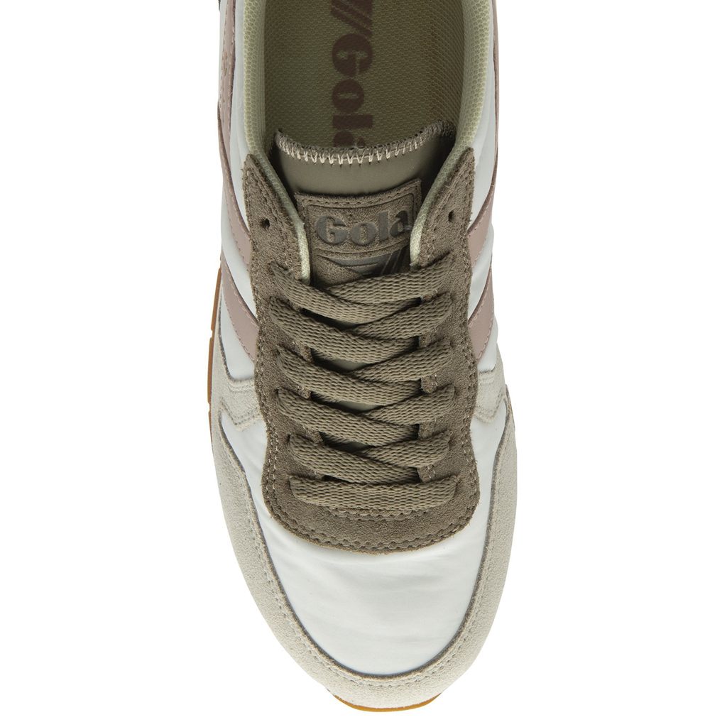 Gola Classics Daytona Chute Sneakers Wit Roze Nederland | 142-QDOPKH