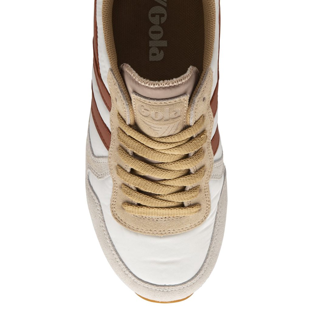 Gola Classics Daytona Chute Sneakers Wit Oranje Nederland | 719-VMTAYR