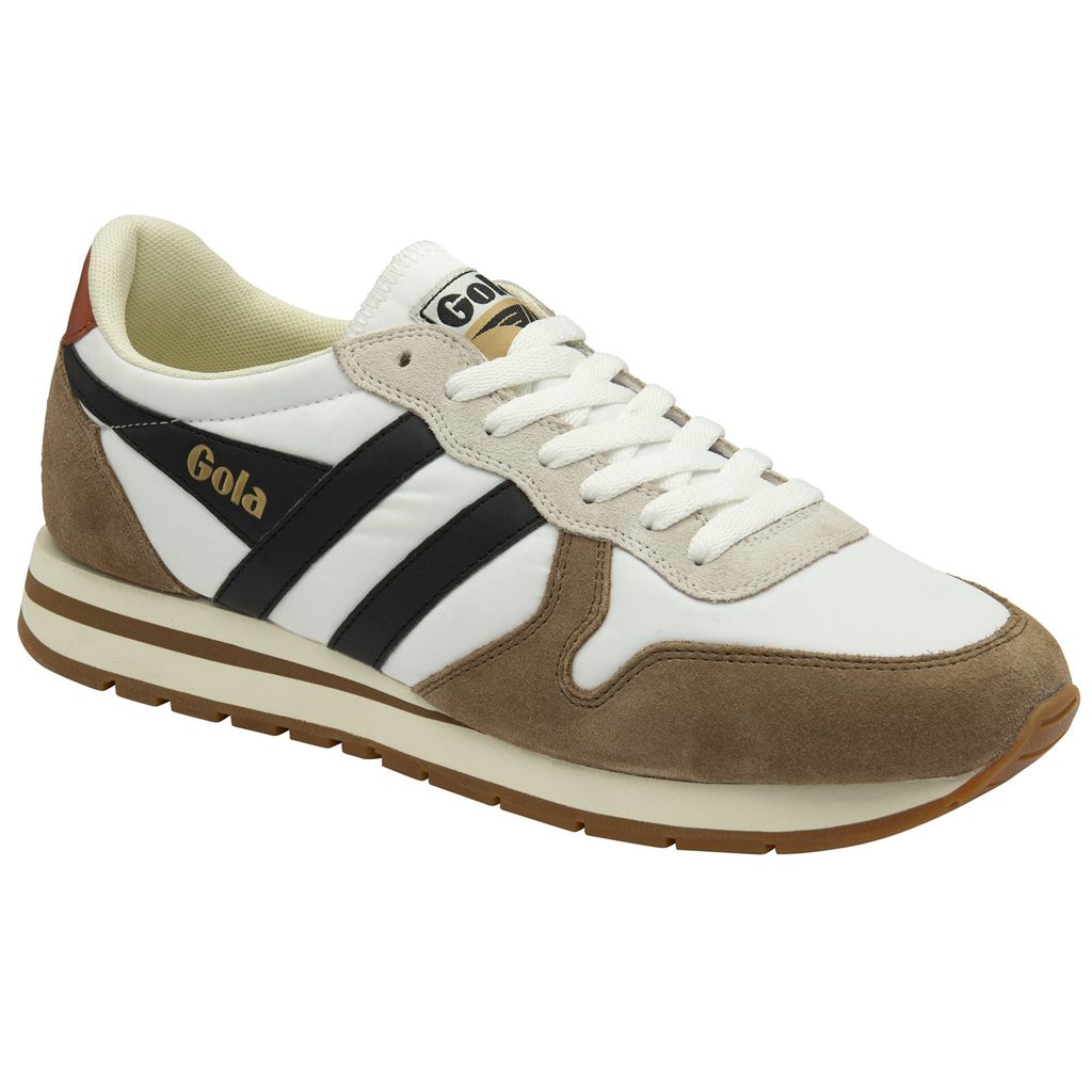 Gola Classics Daytona Chute Sneakers Wit Zwart Nederland | 618-ADTJEV