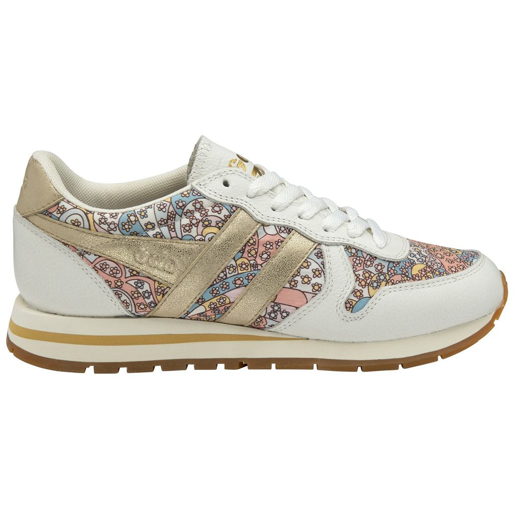 Gola Classics Daytona LBTY CP Sneakers Wit Goud Nederland | 102-YIEQLX