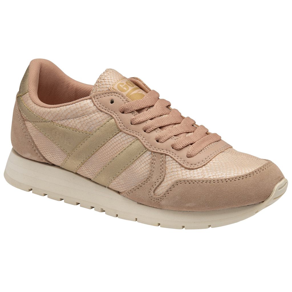 Gola Classics Daytona Lizard Sneakers Roze Goud Nederland | 986-LVZENA
