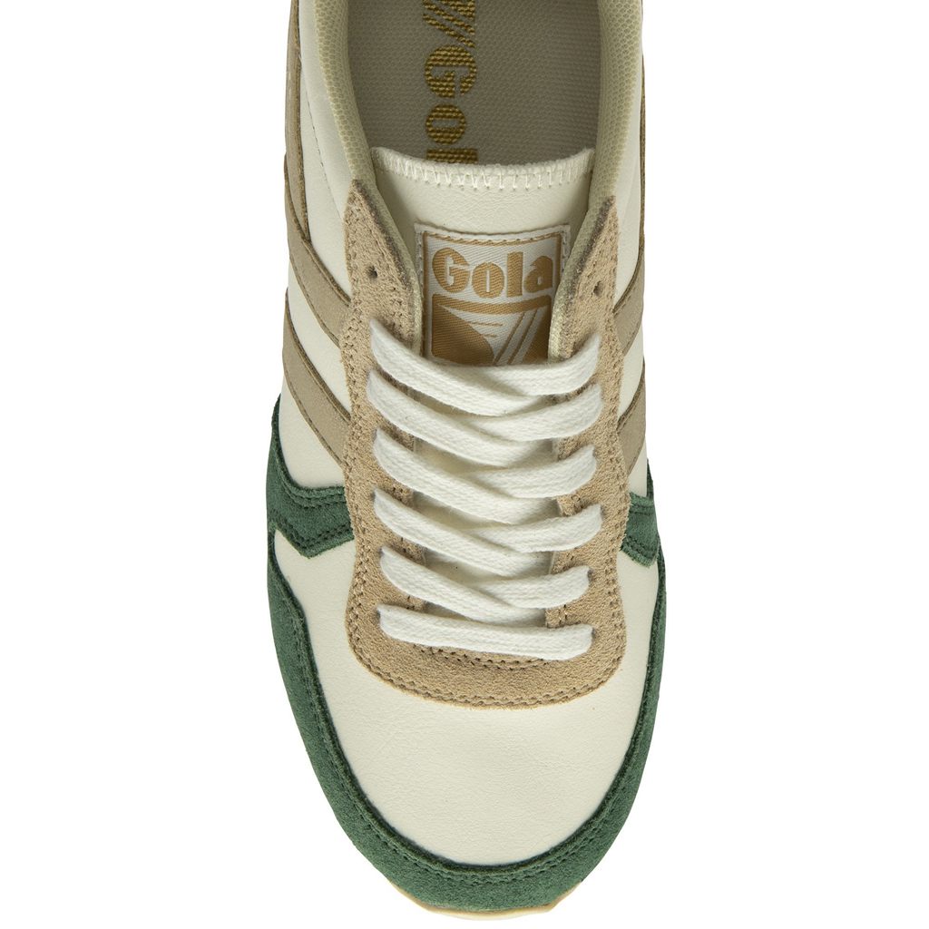 Gola Classics Daytona Quadrant Sneakers Wit Goud Nederland | 536-PMRZKI