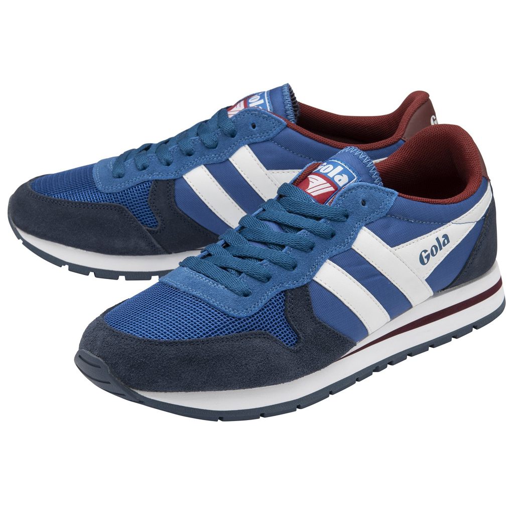 Gola Classics Daytona Sneakers Blauw Donkerblauw Wit Nederland | 807-CTPJLU