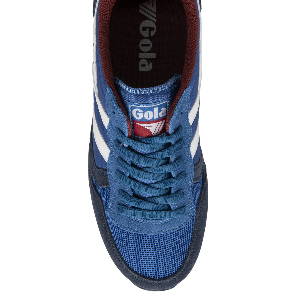 Gola Classics Daytona Sneakers Blauw Donkerblauw Wit Nederland | 807-CTPJLU