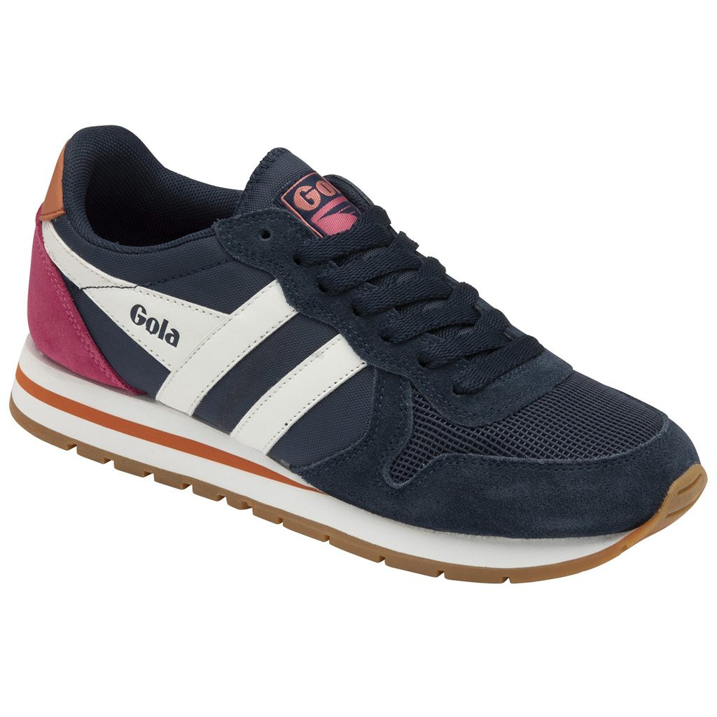 Gola Classics Daytona Sneakers Donkerblauw Wit Koraal Nederland | 456-TRFBAH
