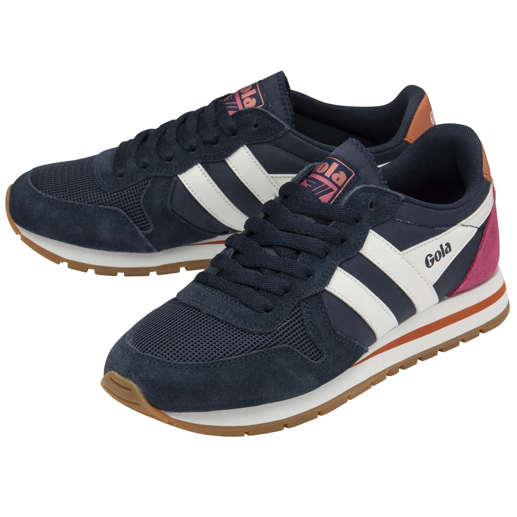 Gola Classics Daytona Sneakers Donkerblauw Wit Koraal Nederland | 456-TRFBAH