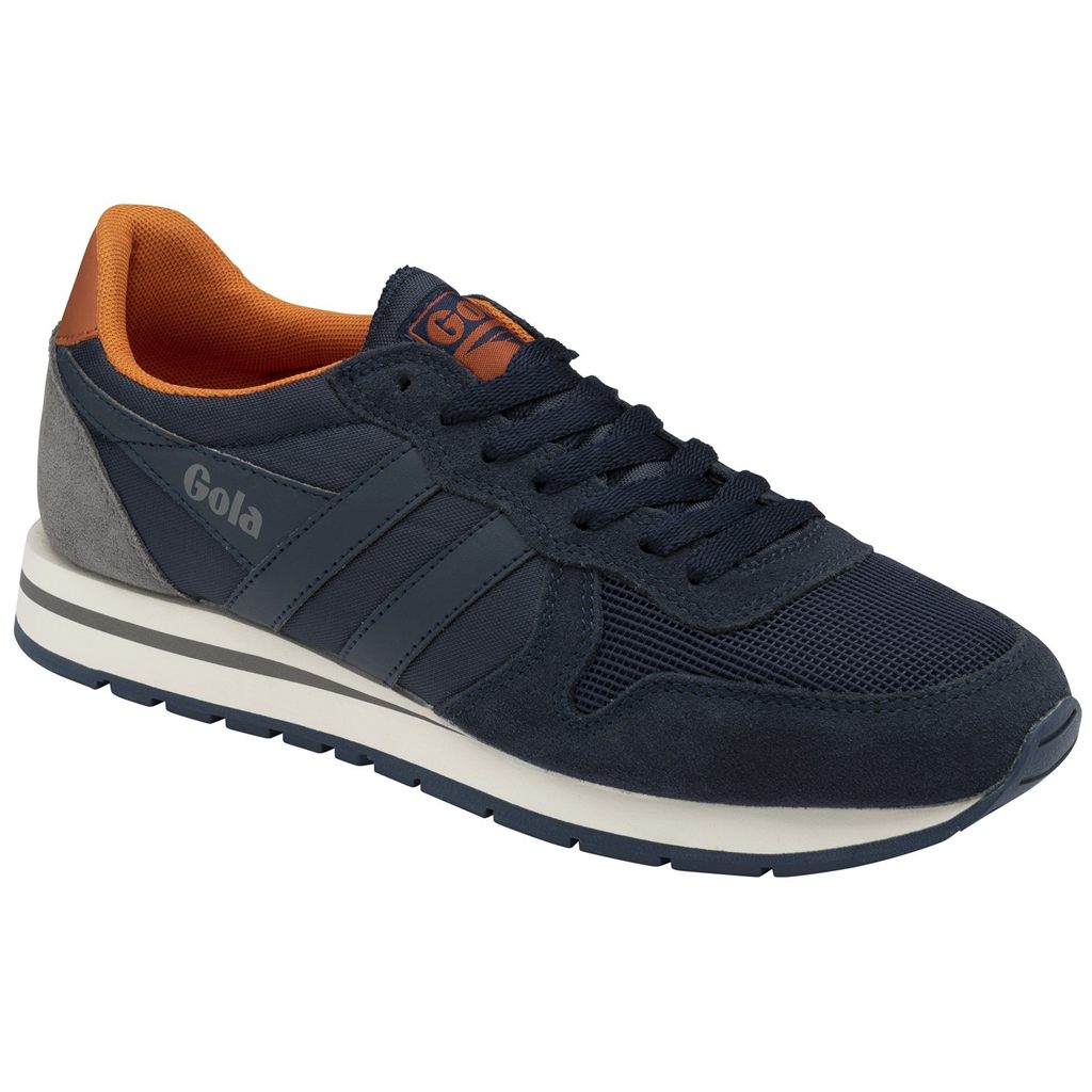 Gola Classics Daytona Sneakers Donkerblauw Oranje Nederland | 028-UXQSJF