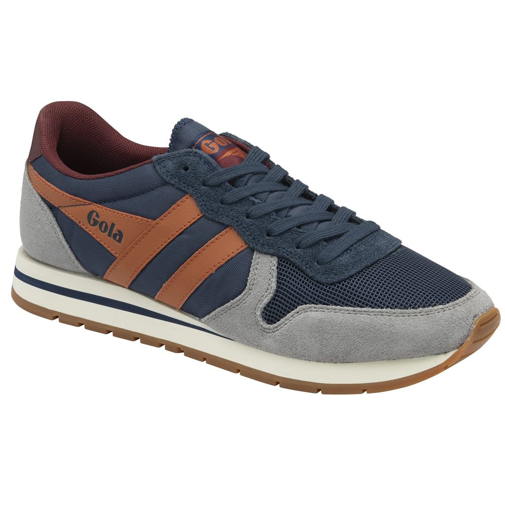 Gola Classics Daytona Sneakers Donkerblauw Oranje Nederland | 864-GDIOVN