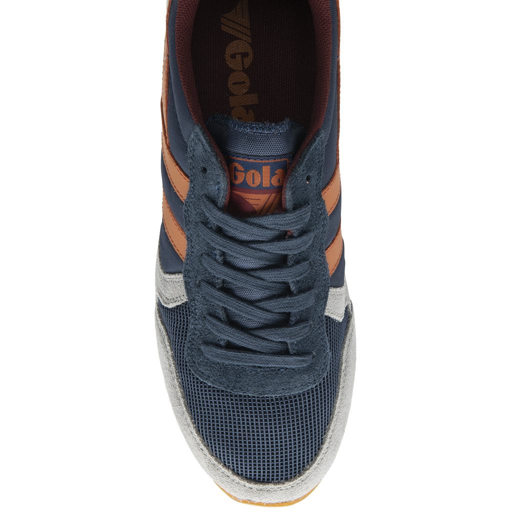 Gola Classics Daytona Sneakers Donkerblauw Oranje Nederland | 864-GDIOVN