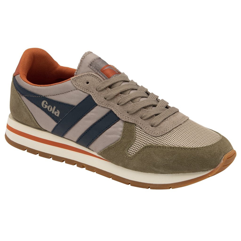 Gola Classics Daytona Sneakers Khaki Donkerblauw Nederland | 793-EWQHOA
