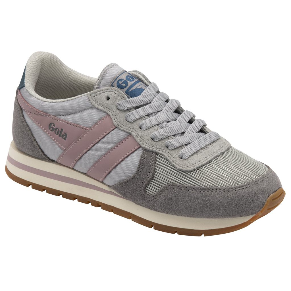 Gola Classics Daytona Sneakers Lichtgrijs Roze Nederland | 845-IWHZVX