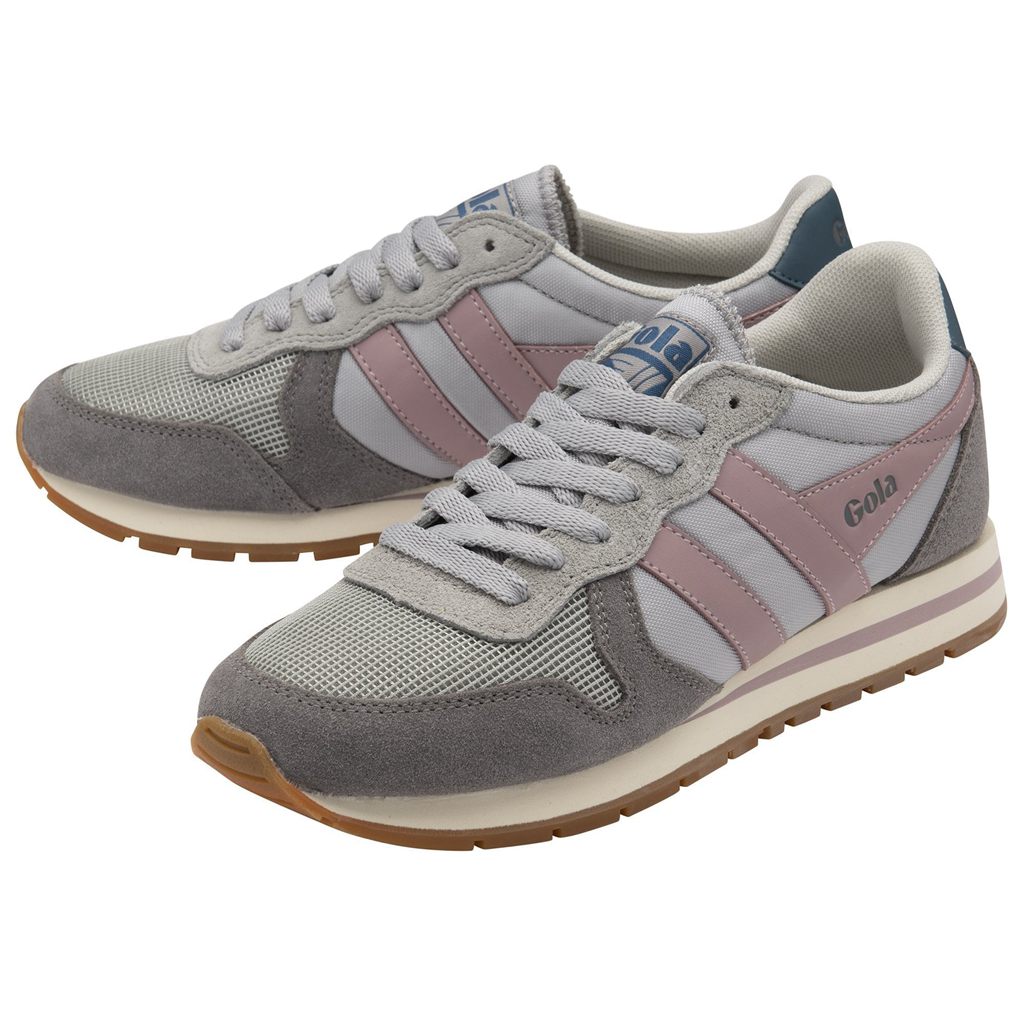 Gola Classics Daytona Sneakers Lichtgrijs Roze Nederland | 845-IWHZVX