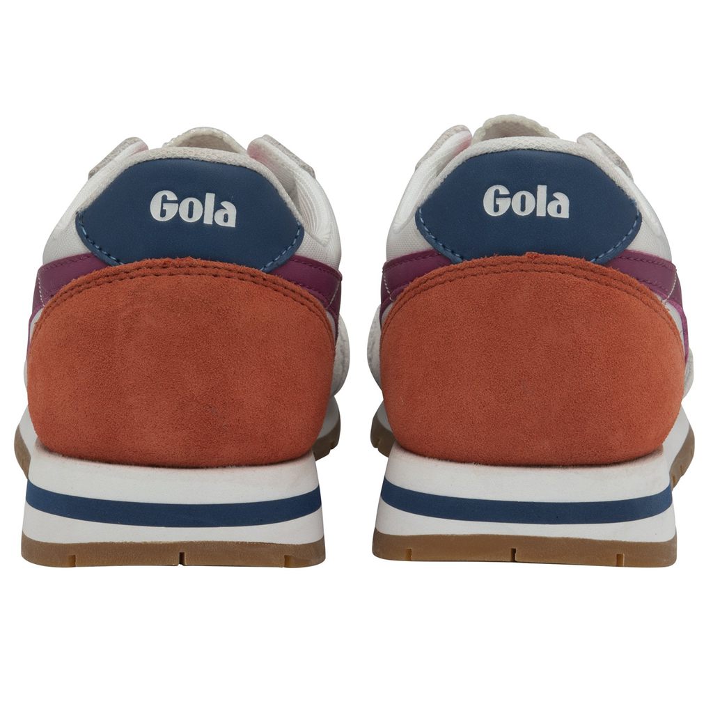 Gola Classics Daytona Sneakers Wit Fuchsie Blauw Nederland | 051-UJDINM