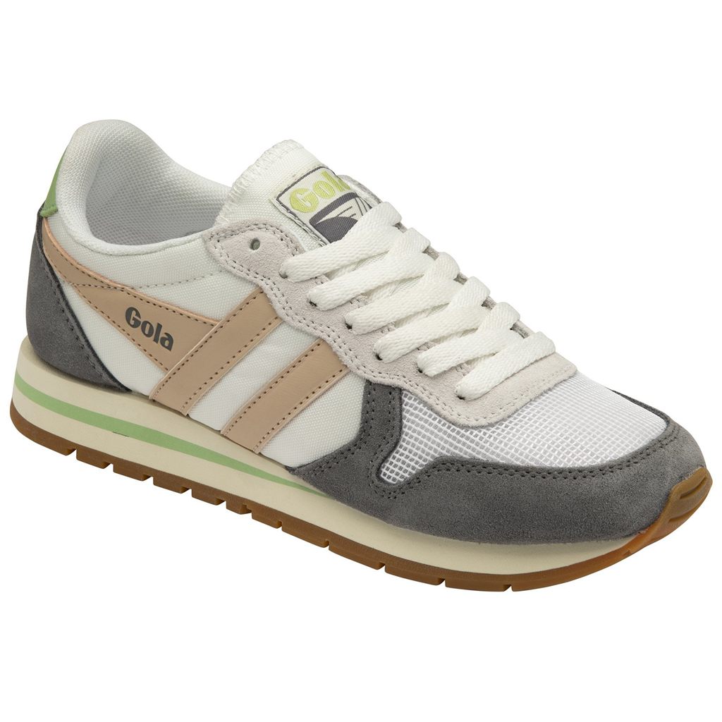 Gola Classics Daytona Sneakers Wit Roze Groen Nederland | 920-AGLBSP