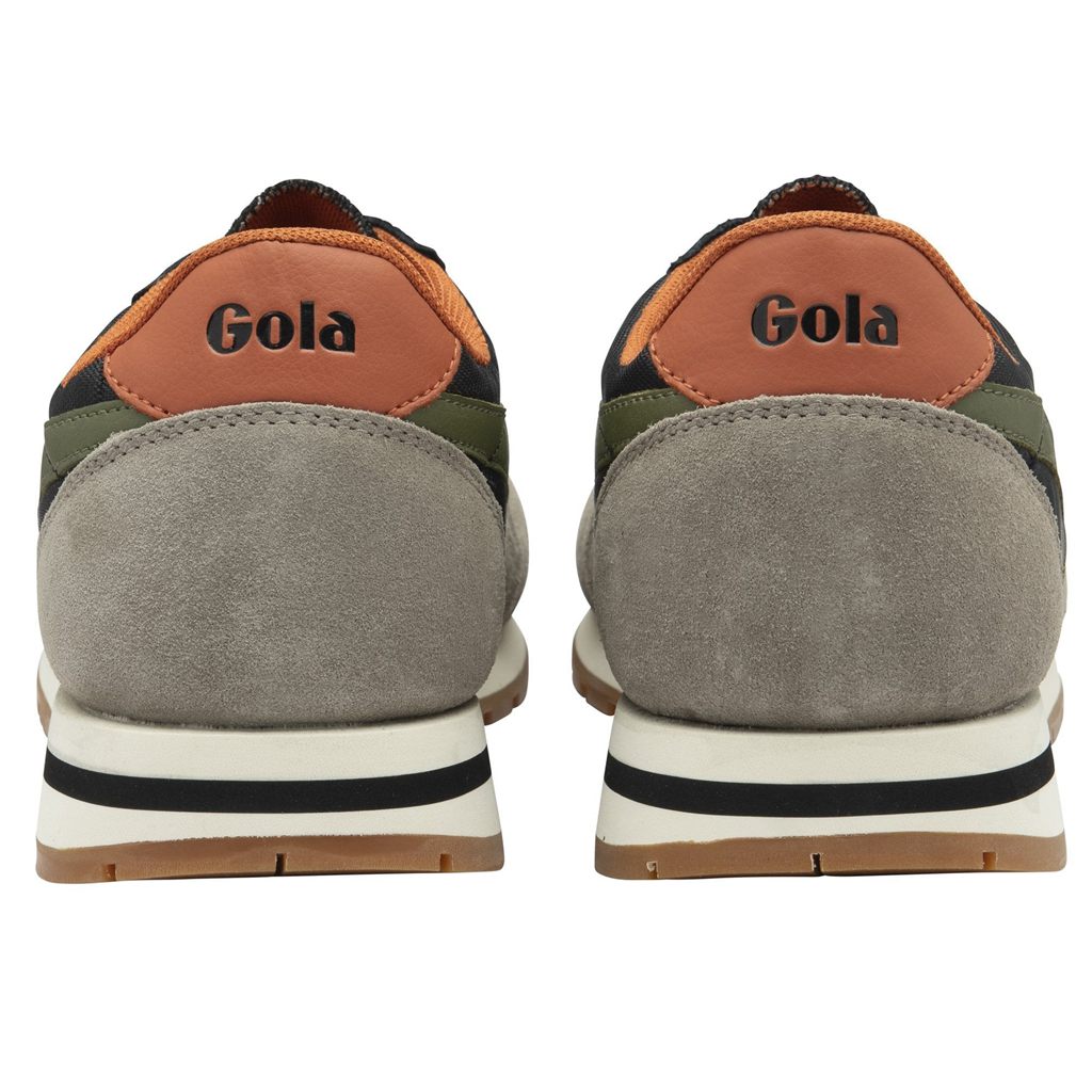 Gola Classics Daytona Sneakers Zwart Khaki Nederland | 251-NLMIAC