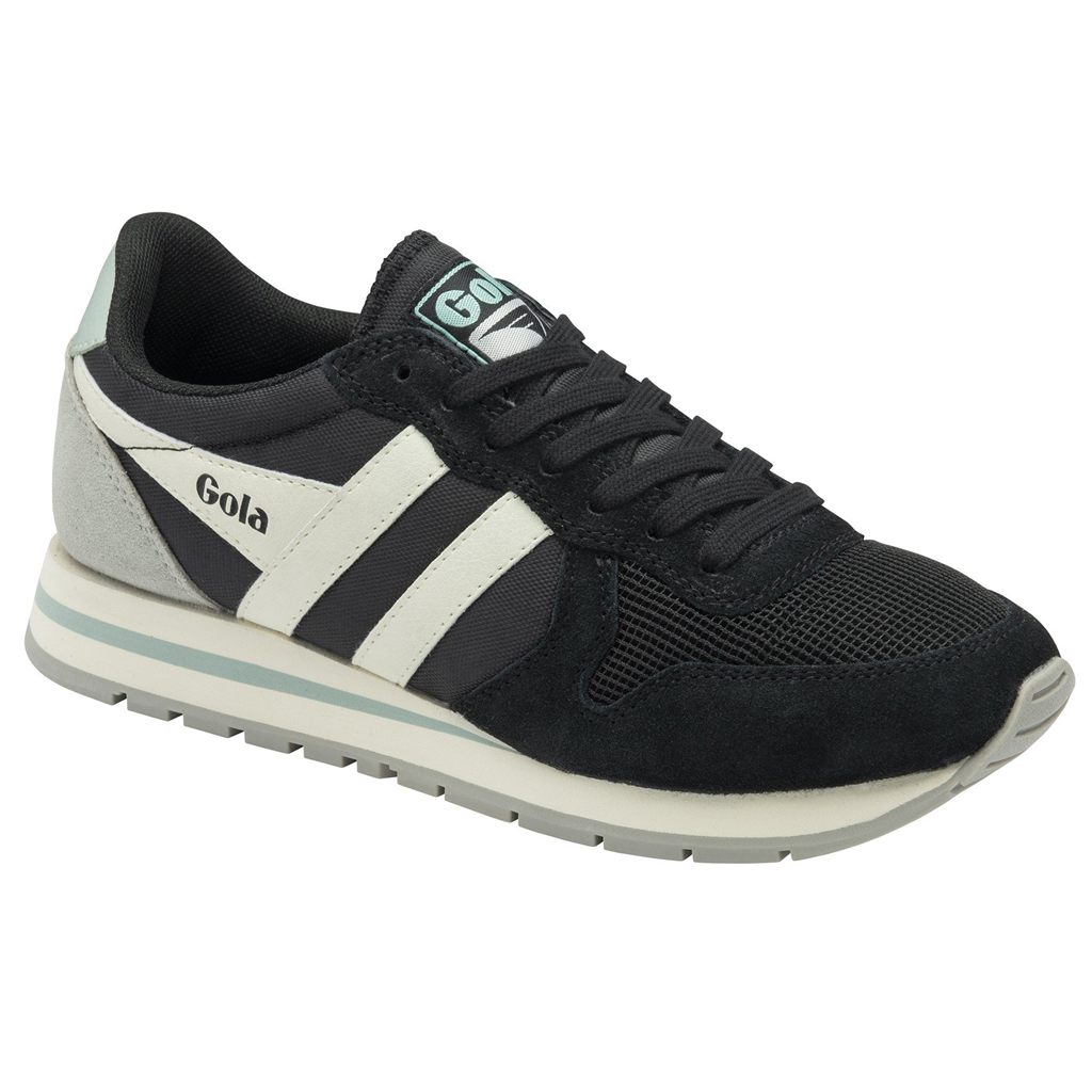 Gola Classics Daytona Sneakers Zwart Wit Nederland | 958-GCDKMT