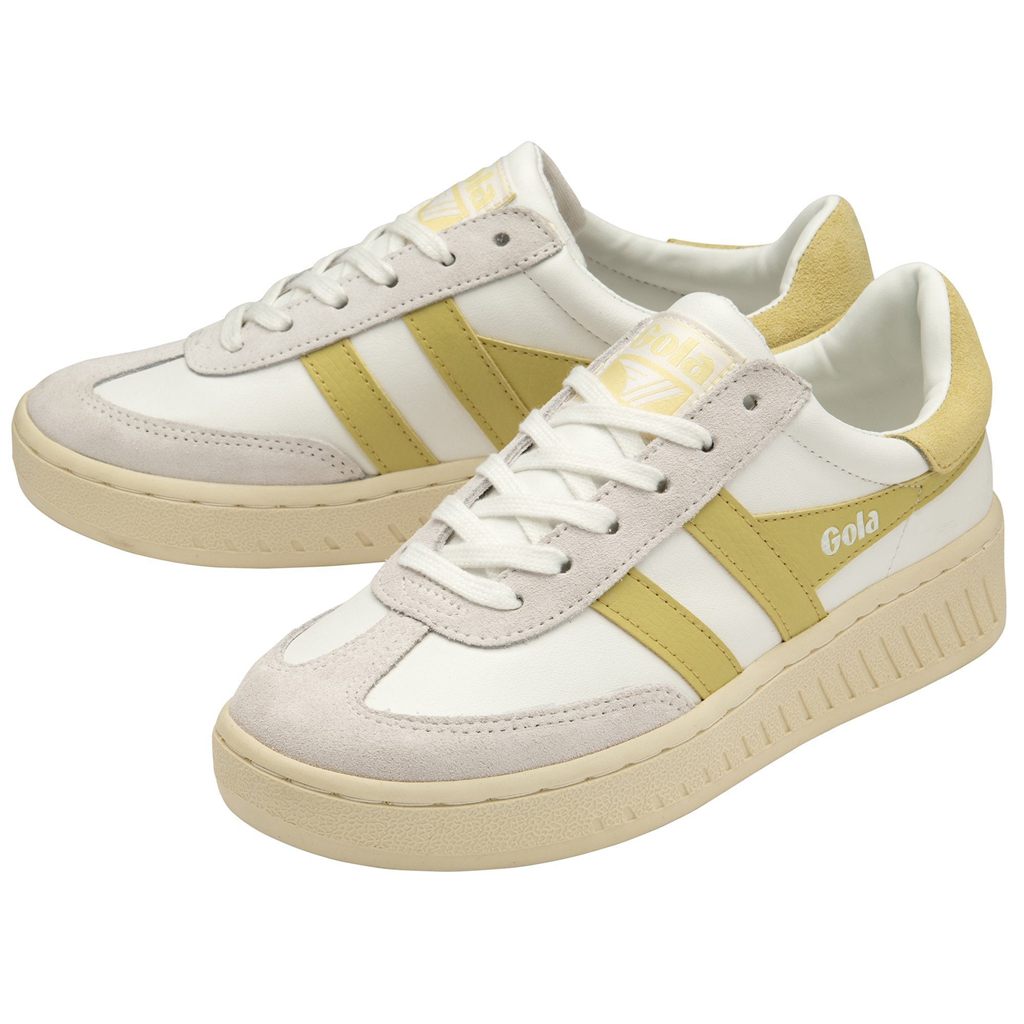 Gola Classics Dropshot Sneakers Wit Citroen Nederland | 436-MXPJAS
