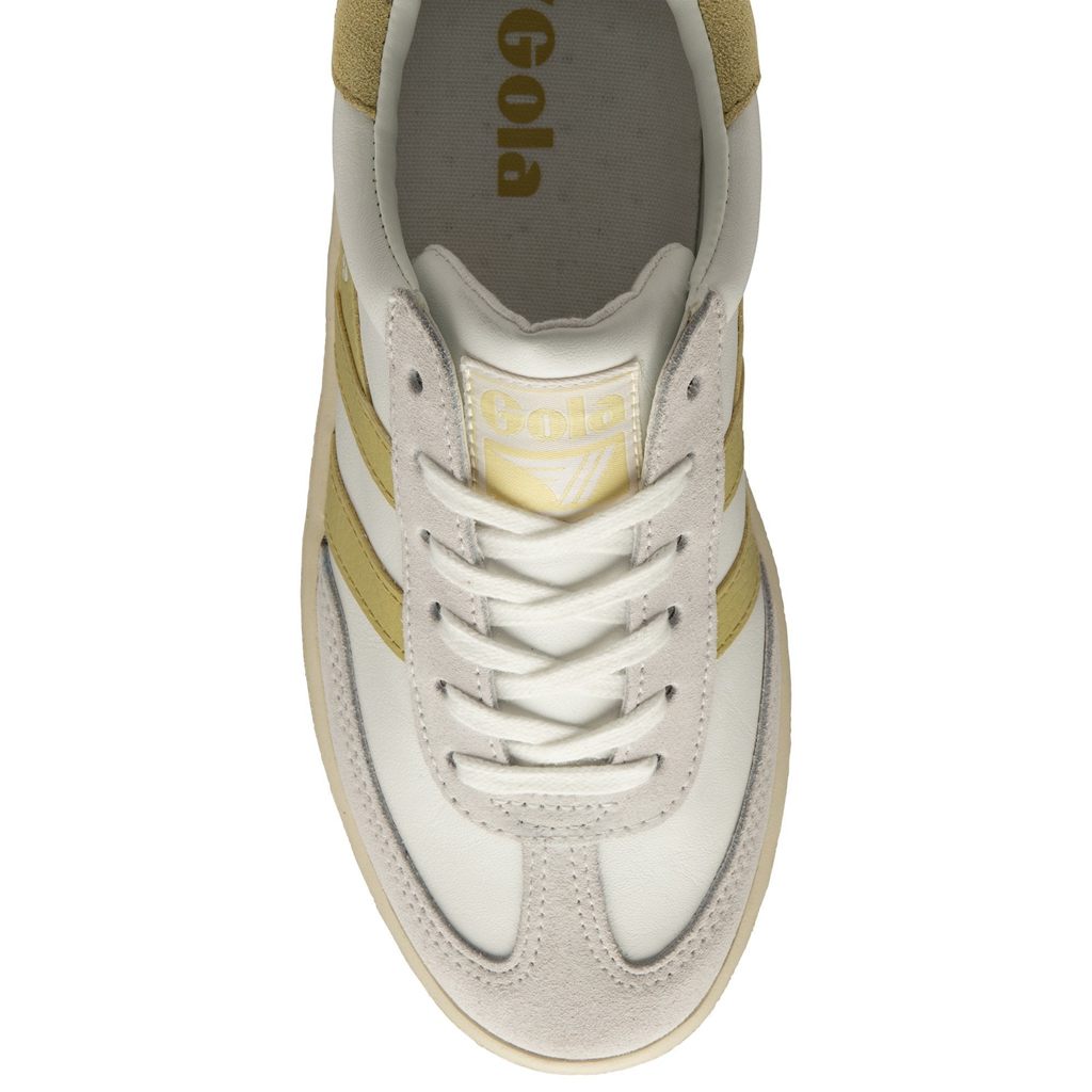 Gola Classics Dropshot Sneakers Wit Citroen Nederland | 436-MXPJAS