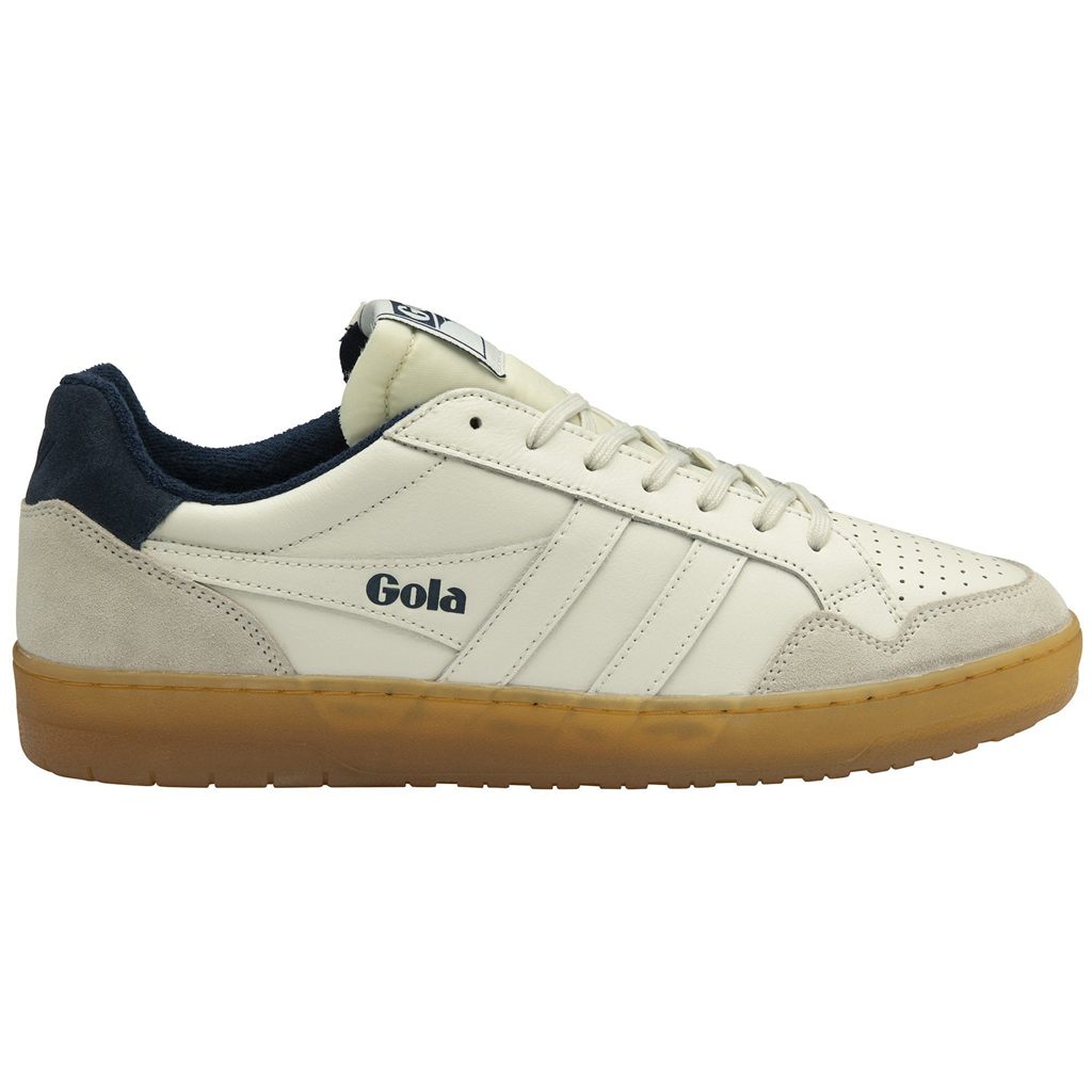 Gola Classics Eagle '86 Sneakers Wit Donkerblauw Nederland | 185-ZJEMOK